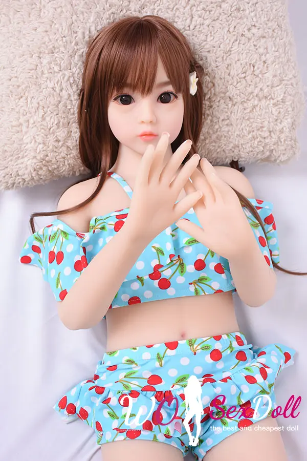 tpe realistic tiny sex doll small flat chest love doll