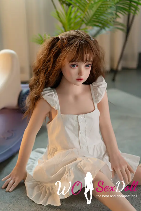 Customized Flat Chested Sex Doll Life Size Silicone Mini Love Doll