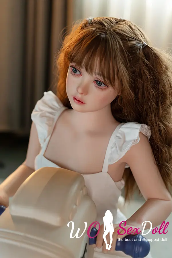 flat chested sex doll life size silicone mini love doll