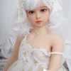 tpe flat chests cheap mini sex doll anime love dolls16