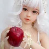 tpe flat chests cheap mini sex doll anime love dolls16