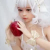 tpe flat chests cheap mini sex doll anime love dolls16