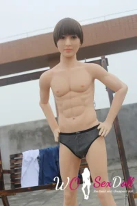 Female Love Doll Muscular Male Sex Doll With Big Dildo