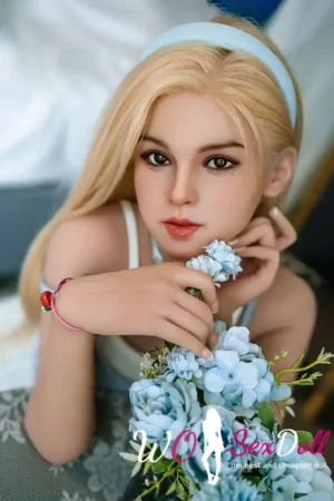 Young Girl Sex Doll Anime Gold Hair Adult Doll