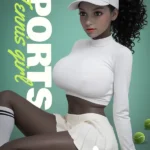 Ebony Big Breasts Sporty Curvy Cute Sex Doll D Cup