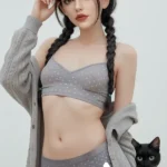 Life Size Fair Skin Mature Brunette Sex Doll