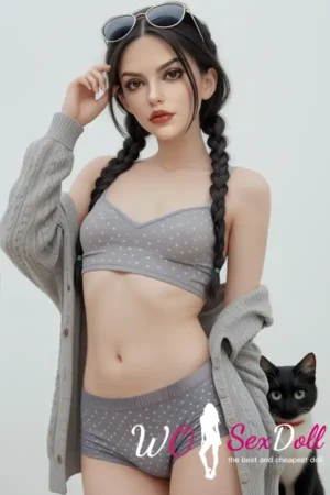 Life Size Fair Skin Mature Brunette Sex Doll