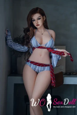 Flirty Brunette Office Fantasy Lingerie Sex Doll