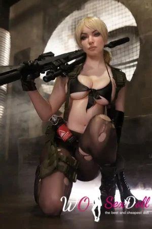 Life Size Blonde Sniper Hot Military Sex Doll