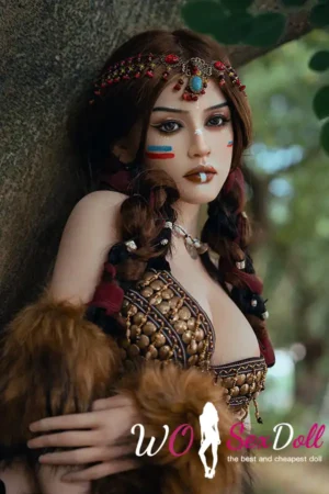 Silicone Gypsy Forest Muse Exotic Brunette Sex Doll