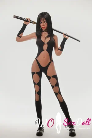 Life Size Fierce Samurai Cosplay Oral Sex Doll