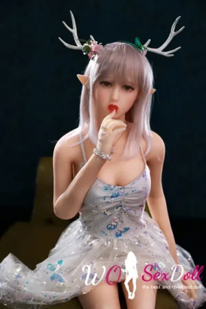 Fantasy Anime Elf Sex Doll with Deer Horns