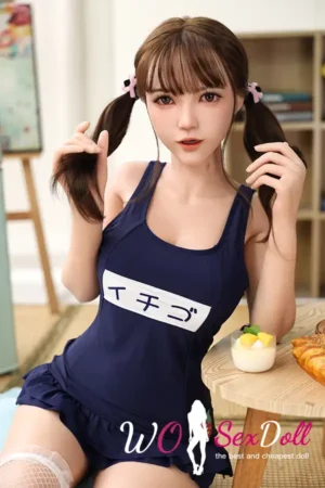 Silicone Cute Schoolgirl Swimsuit Asian Sex Doll