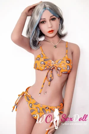 158cm 5ft2 TPE Small Chest Toned Figure Sex Doll #80 Head