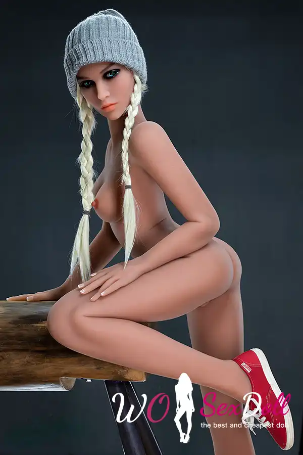 Silver Hair Realistic Cute Winter Style Sex Doll