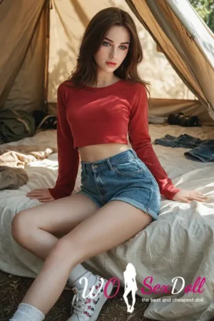 Outdoor Beauty Brunette Hot Sex Doll