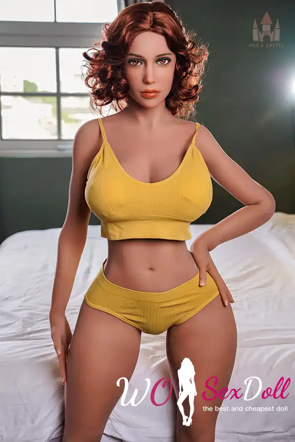 153cm 5ft TPE Tiny Waist Big Bust Firm Butt Sex Doll #DC43 Head