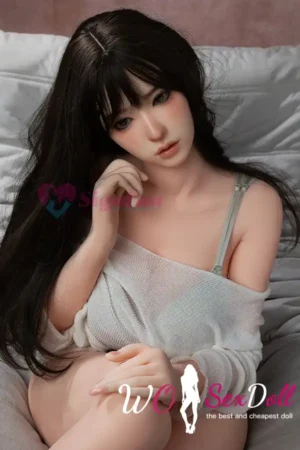 159cm 4ft9 Silicone Full Bust Big Ass Raven Hair Sex Doll #SG5 Head in Stock (US Only)