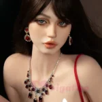 159cm 5ft2 Silicone Plump Breast Ample Hips Black Hair Sex Doll #SG3-01 Head in Stock (US Only)