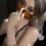 164cm 5ft4 Silicone Big Breast Chubby Hips Brunette Sex Doll #SG6 Head in Stock (US Only)