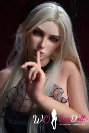 Silicone Blonde Devil Fantasy Sex Doll E Cup