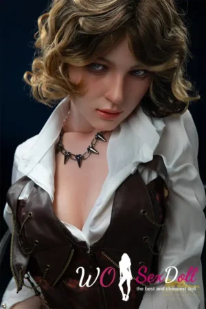 Elegant Retro Lady Lifelike Silicone Sex Doll E Cup