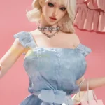 Cute Shopping Girl Realistic Silicone Doll E Cup