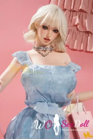 Cute Shopping Girl Realistic Silicone Doll E Cup