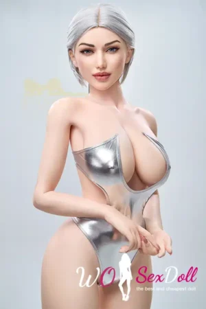 Futuristic Silver Fantasy Silicone Sex Doll E Cup