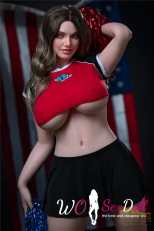 Curvy American Cheerleader Babe Sex Doll H Cup