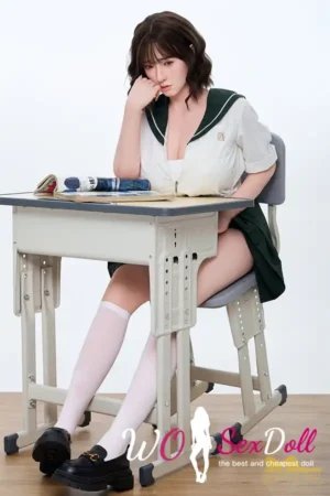 Cute Schoolgirl Fantasy Silicone Sex Doll H Cup